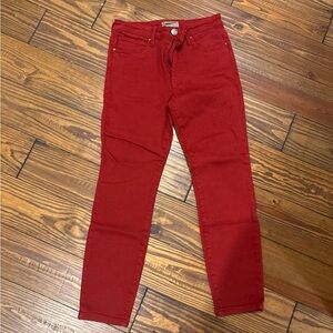 Kut from the Kloth Red Women’s Skinny Jeans NWOT